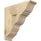 Ekena Millwork Funston Traditional Rough Sawn Bracket, Douglas Fir, 6"W x 20"D x 20"H BKT06X20X20FST01RDF - alternate 1